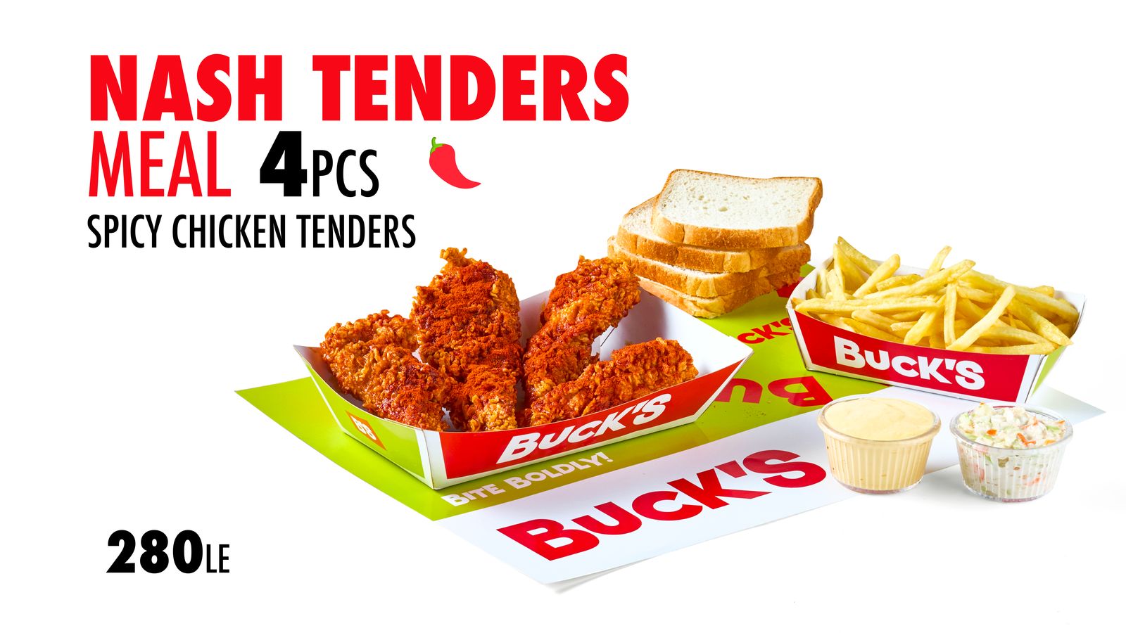 NASH TENDERS MEAL 4PCS MEAL 4PCS SPICY CHICKEN TENDERS